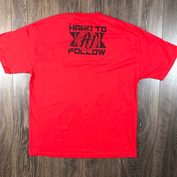 WWE Authentic Wear Men’s AJ Styles “The Untouchable One” Wrestling T-Shirt Sz XL - Picture 5 of 8